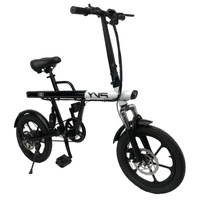 Vélo électrique pliable PVY S2 - Puissance 250W | Batterie 7.5Ah | Vitesse 15.5mph | Autonomie 37mi