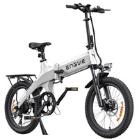 ENGWE C20 Pro Vélo électrique pliable - Puissance 850W | Batterie 19.2Ah | Vitesse 30mph | Autonomie 93mi