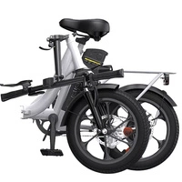 isinwheel Step Pro U4 Electric Bike - 500W Power | 10.4Ah Battery | 22mph Speed | 55mi Range