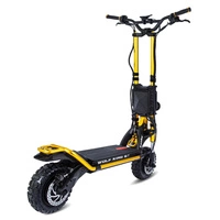 Kaabo Wolf King GT Pro Trottinette | Performance extrême | Puissance de 4000W (6500W Peak) | Vitesse de 62mph | Batterie de 35Ah | Autonomie de 55mi | Conception à double moteur | Transport sportif ultime