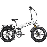 Vélo électrique pliable I7 Pro 3.0 - Puissance 1200W | Batterie 20Ah | Vitesse 28mph | Autonomie 65mi