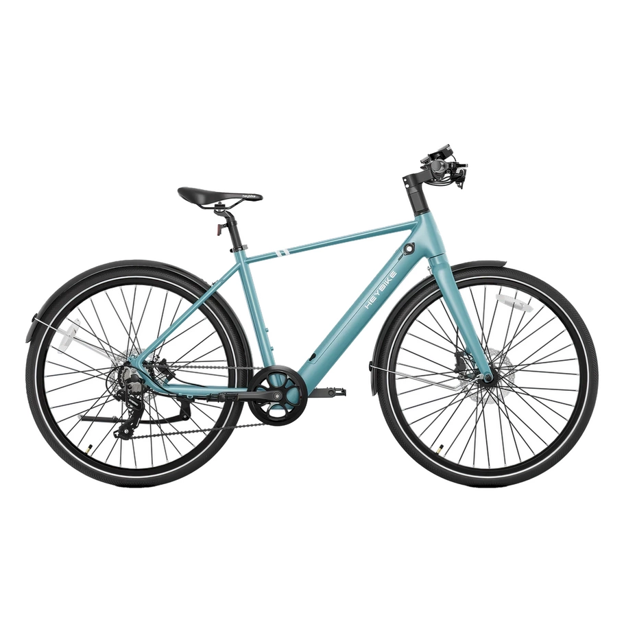 Heybike EC1 Electric Bike | Urban Commuter Solution | 250W (350W Peak) Power | 15.5mph Speed | 10Ah Battery | 62mi Range | High Frame Design | Modern City Transport