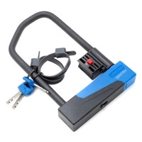 U Lock Oxford Sentry 260 190MM X 110MM D Secure Lock Ebike Escooter SIlver Rating