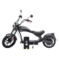 Vélo électrique Ampride Chopper - Puissance 2000W | Batterie 30Ah | Vitesse 34mph | Autonomie 37mi