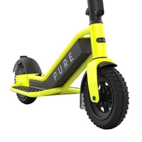 Pure Escape+ Electric Trottinette - Puissance 900W | Batterie 12Ah | Vitesse 15.5mph | Autonomie 31mi