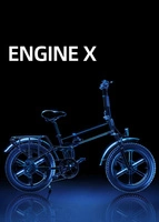 ENGWE Engine X Vélo électrique pliable - Puissance 250W | Batterie 13Ah | Vitesse 15.5mph | Autonomie 75mi