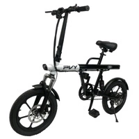 Vélo électrique pliable PVY S2 - Puissance 250W | Batterie 7.5Ah | Vitesse 15.5mph | Autonomie 37mi