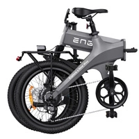 ENGWE C20 Pro Vélo électrique pliable - Puissance 850W | Batterie 19.2Ah | Vitesse 30mph | Autonomie 93mi