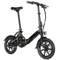 Fiido D3 Pro Mini vélo électrique pliable - Puissance 250W | Batterie 7.8Ah | Vitesse 15.5mph | Autonomie 37mi