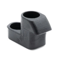 Clip pliant en plastique Loquet pour poteau Montage sur tige