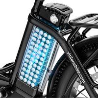 Vélo électrique pliable Vitilan U3 - Puissance 750W | Batterie 13Ah | Vitesse 28mph | Autonomie 45mi