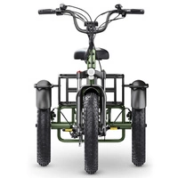 Hidoes ET1 Tricycle électrique - Puissance 750W | Batterie 20Ah | Vitesse 25mph | Autonomie 59mi