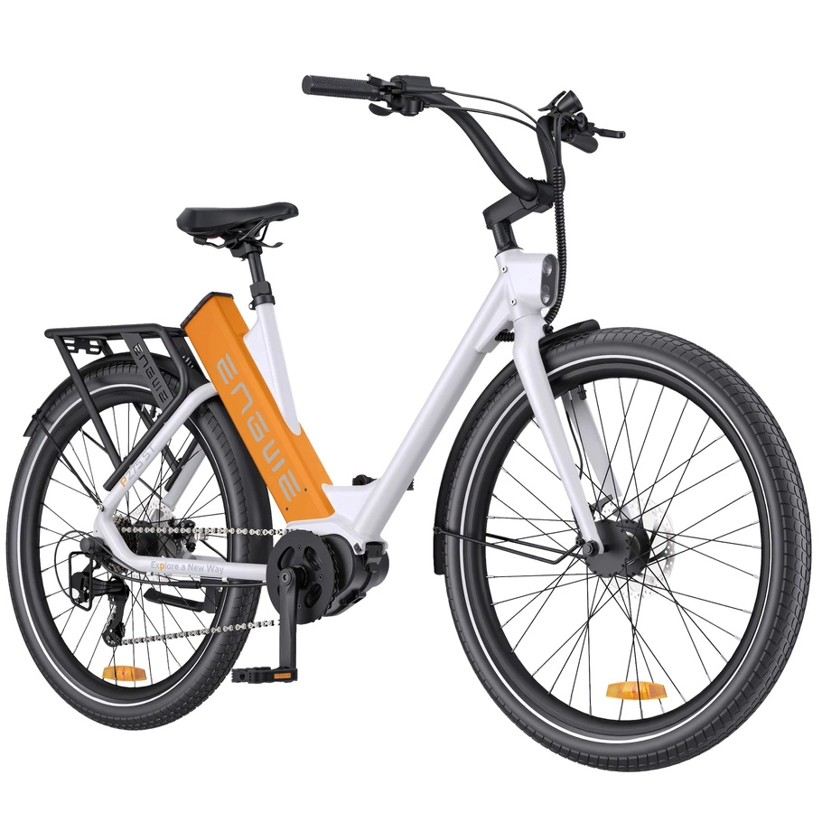 ENGWE P275 StepThrough Electric Bike - Puissance 250W | Batterie 19.2Ah | Vitesse 15.5mph | Autonomie 162mi