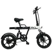 Vélo électrique pliable PVY S2 - Puissance 250W | Batterie 7.5Ah | Vitesse 15.5mph | Autonomie 37mi
