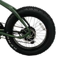 Starsfly Step-Through Electric Bike | 500W (750W Peak) Power | 21mph Speed | 13Ah Battery | 37mi Range | Foldable Fat Tire