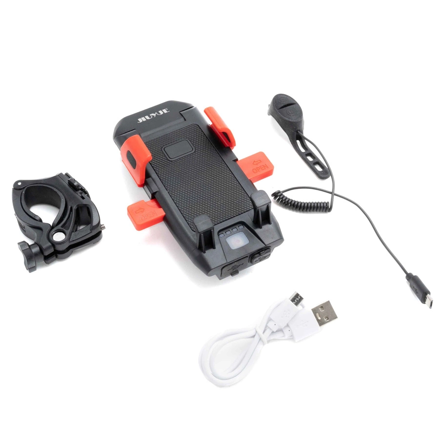 Support de téléphone avec lampe LED pour banque d'énergie