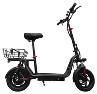 MaxWheel M5 Trottinette - Puissance 500W | Batterie 7.5Ah | Vitesse 15.5mph | Autonomie 15.5mi
