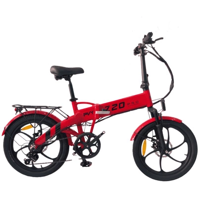 Vélo électrique pliable PVY Z20 Pro - Puissance 500W | Batterie 10.4Ah | Vitesse 15.5mph | Autonomie 50mi