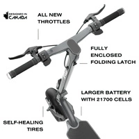 Apollo City Pro 2023 Trottinette | Performance urbaine | Puissance de 1000W (1500W Peak) | Vitesse de 32mph | Batterie 18Ah | Autonomie de 38mi | Design double moteur | Transport urbain premium