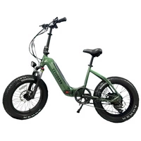 Starsfly Step-Through Electric Bike | 500W (750W Peak) Power | 21mph Speed | 13Ah Battery | 37mi Range | Foldable Fat Tire