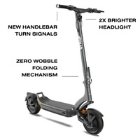 Apollo City Pro 2023 Trottinette | Performance urbaine | Puissance de 1000W (1500W Peak) | Vitesse de 32mph | Batterie 18Ah | Autonomie de 38mi | Design double moteur | Transport urbain premium