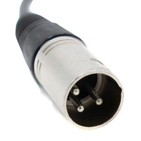 Adaptateur DC 2,1mm x 5,5mm vers XLR 3 PIN