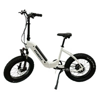 Starsfly Step-Through Electric Bike | 500W (750W Peak) Power | 21mph Speed | 13Ah Battery | 37mi Range | Foldable Fat Tire