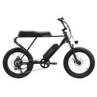 SWFT Zip Electric Bike | Custom Performance | 500W (1000W Peak) Power | 20mph Speed | 10Ah Battery | 37mi Range | Fat Tire Design | Chopper Style Transport