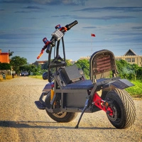 Begode Moto électrique Extreme Bull K6 Max - Puissance 7000W | Batterie 24Ah | Vitesse 62mph | Autonomie 124mi