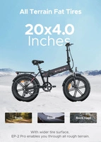 ENGWE EP-2 Pro Vélo électrique pliable - Puissance 250W | Batterie 13Ah | Vitesse 15.5mph | Autonomie 75mi