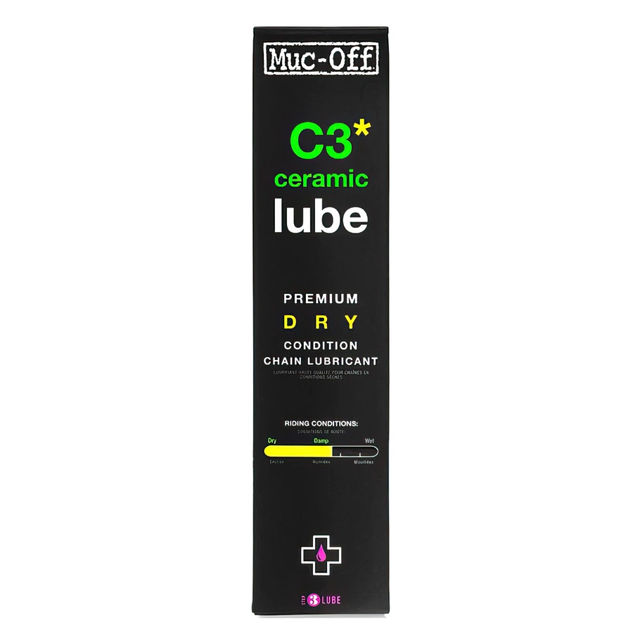 C3 Dry Weather Ceramic Lube 120ml Ebike Bicycle
