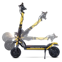 Kaabo Wolf King GT Pro Trottinette | Performance extrême | Puissance de 4000W (6500W Peak) | Vitesse de 62mph | Batterie de 35Ah | Autonomie de 55mi | Conception à double moteur | Transport sportif ultime