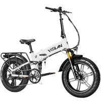 Vélo électrique pliable I7 Pro 3.0 - Puissance 1200W | Batterie 20Ah | Vitesse 28mph | Autonomie 65mi