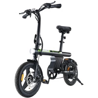 isinwheel CityGlide U1 Vélo électrique pliable - Puissance 500W | Batterie 7.8Ah | Vitesse 20mph | Autonomie 28mi