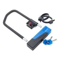 U Lock Oxford Sentry 260 190MM X 110MM D Secure Lock Ebike Escooter SIlver Rating