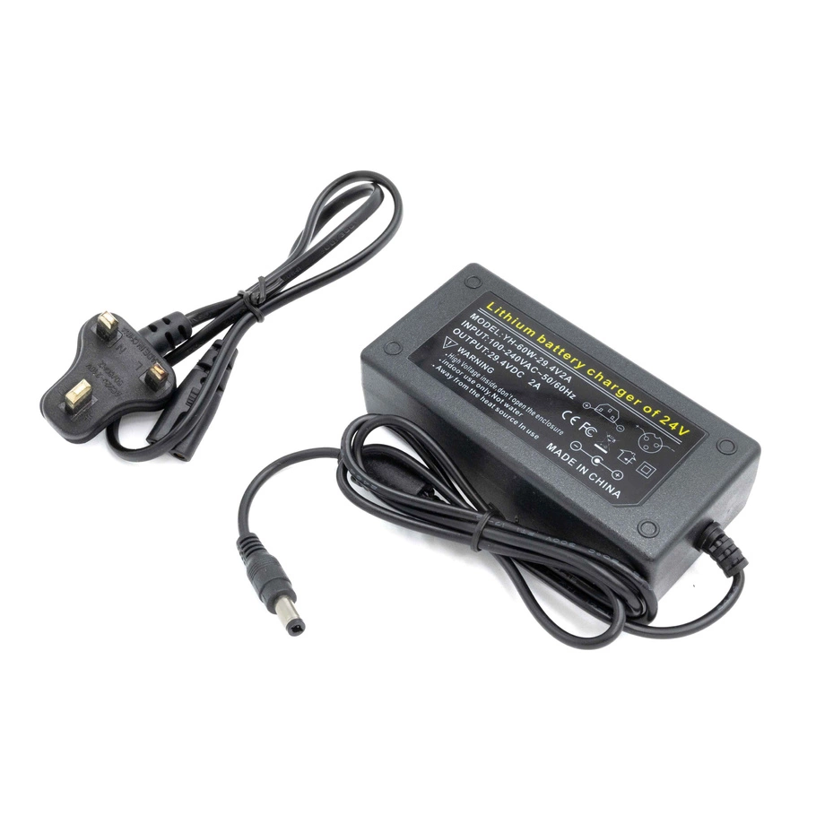 Chargeur DC 24V 29.4V 5.5mm x 2.1mm