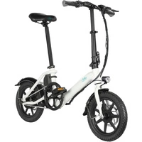 Fiido D3 Pro Mini vélo électrique pliable - Puissance 250W | Batterie 7.8Ah | Vitesse 15.5mph | Autonomie 37mi