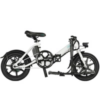 Fiido D3 Pro Mini vélo électrique pliable - Puissance 250W | Batterie 7.8Ah | Vitesse 15.5mph | Autonomie 37mi