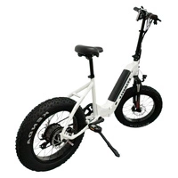 Starsfly Step-Through Electric Bike | 500W (750W Peak) Power | 21mph Speed | 13Ah Battery | 37mi Range | Foldable Fat Tire