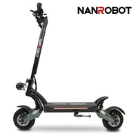 Nanrobot D6+ 2.0 Electric Trottinette - 1000W Power | 26Ah Battery | 40mph Speed | 45mi Range | Hydraulic Brakes