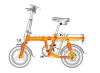 ENGWE T14 Vélo électrique pliable - Puissance 600W | Batterie 10Ah | Vitesse 30mph | Autonomie 50mi