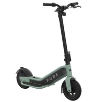 Pure Escape+ Electric Trottinette - Puissance 900W | Batterie 12Ah | Vitesse 15.5mph | Autonomie 31mi