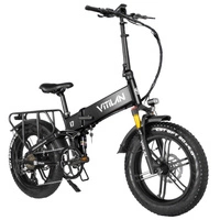 Vélo électrique pliable I7 Pro 3.0 - Puissance 1200W | Batterie 20Ah | Vitesse 28mph | Autonomie 65mi